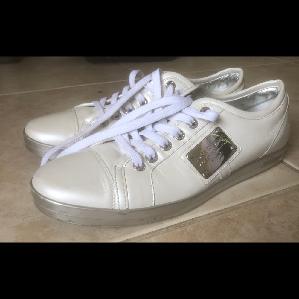 White Great casual snickers Dolce & Gabbana